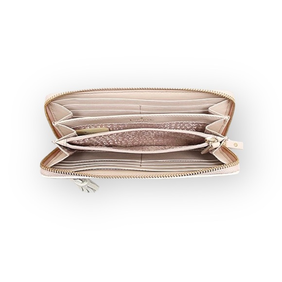 Kate Spade  KSNY Neda Chester Street Wallet  Rose Cloud / Cement  WLRU2654 - Picture 8 of 16
